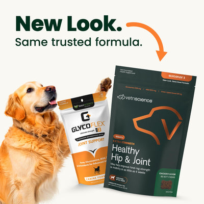 VetriScience close-up of chew texture highlighting soft, bite-sized formula for easy chewing