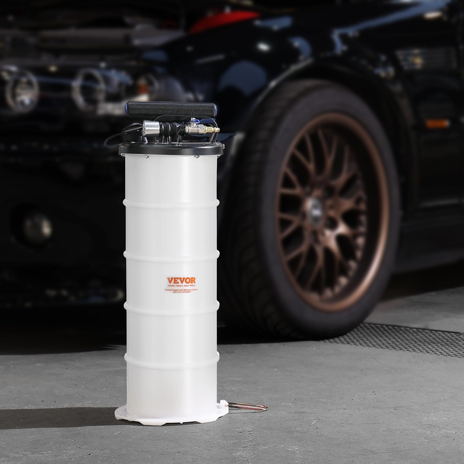 VEVOR embalaje abierto con manual, todo el kit listo para montar