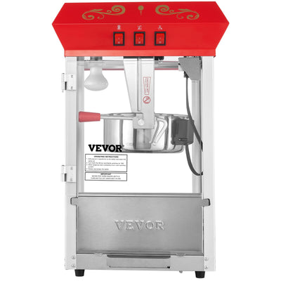 VEVOR popcorn machine in concession setting attracting customers and boosting sales