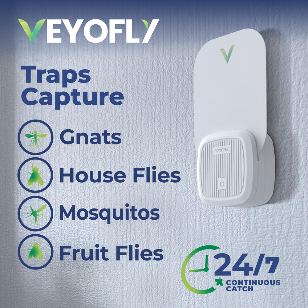 VEYOFLY glue card closeup revealing sticky surface and capture detail