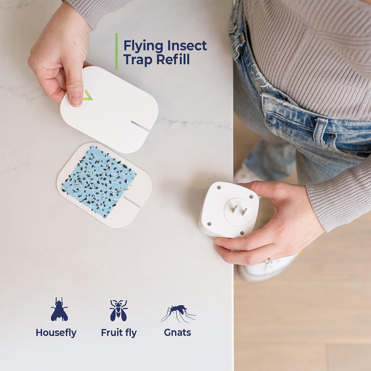 VEYOFLY refill board beside a credit card showing compact size and scale