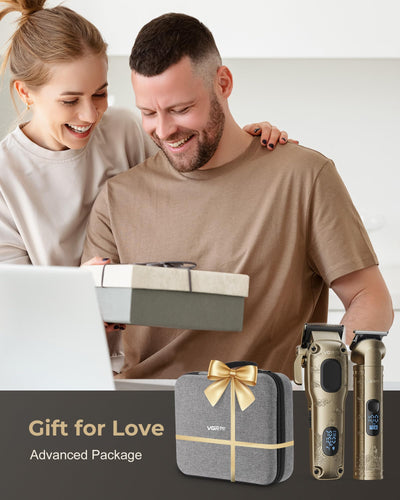 VGRPRO lifestyle home haircut scene showing quiet, family-friendly haircut benefit