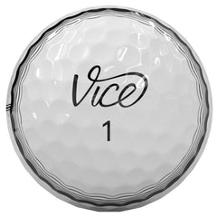 Vice Golf close-up of tracer lines highlighting instant roll feedback