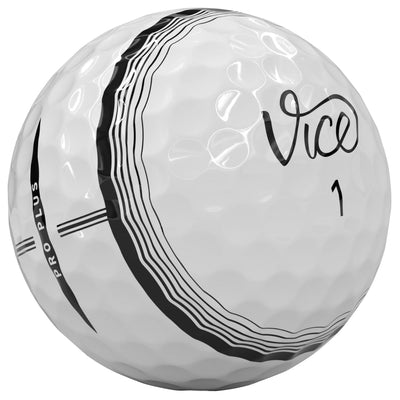 Vice Golf two balls on a green showing Tracer feedback during putting