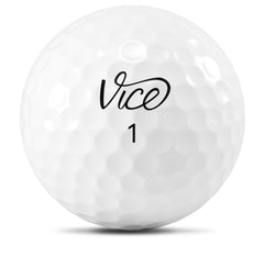 Vice Golf primer plano de la textura de la cubierta de uretano para mayor spin