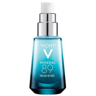 VICHY frasco frontal del Mineral 89 Eye con diseño compacto y beneficio hidratante