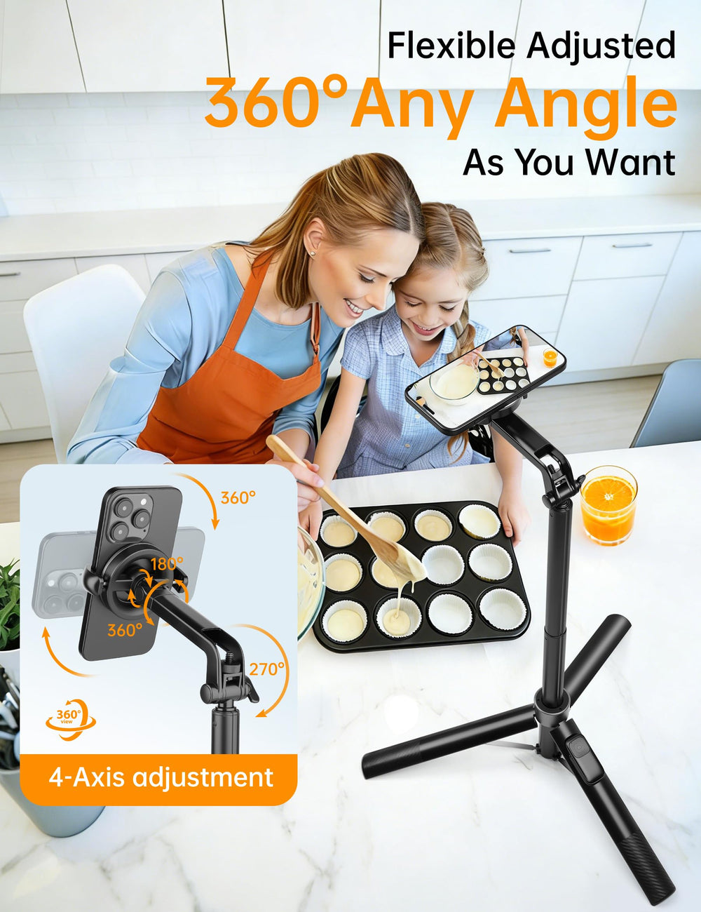 Victiv collapsed compact scale showing portable 11.2-inch folded size