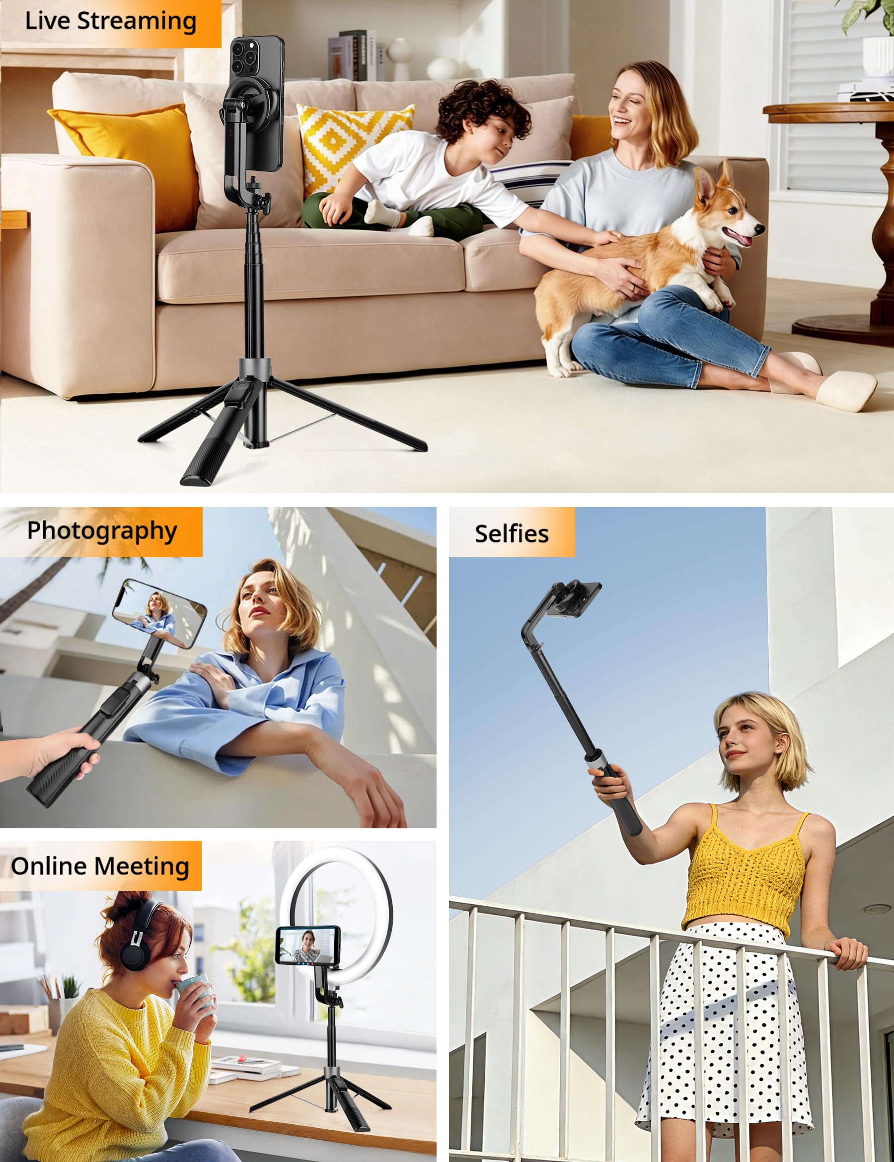 Victiv rechargeable remote in hand showing wireless shutter control advantage