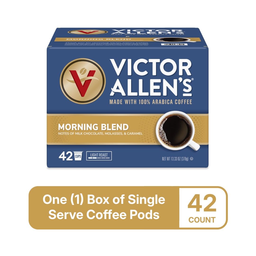 Victor Allen's cápsula instalada en cafetera resaltando uso sencillo