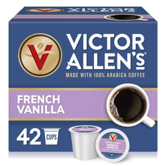 Victor Allen's frente del empaque que muestra 42 cápsulas y conveniencia