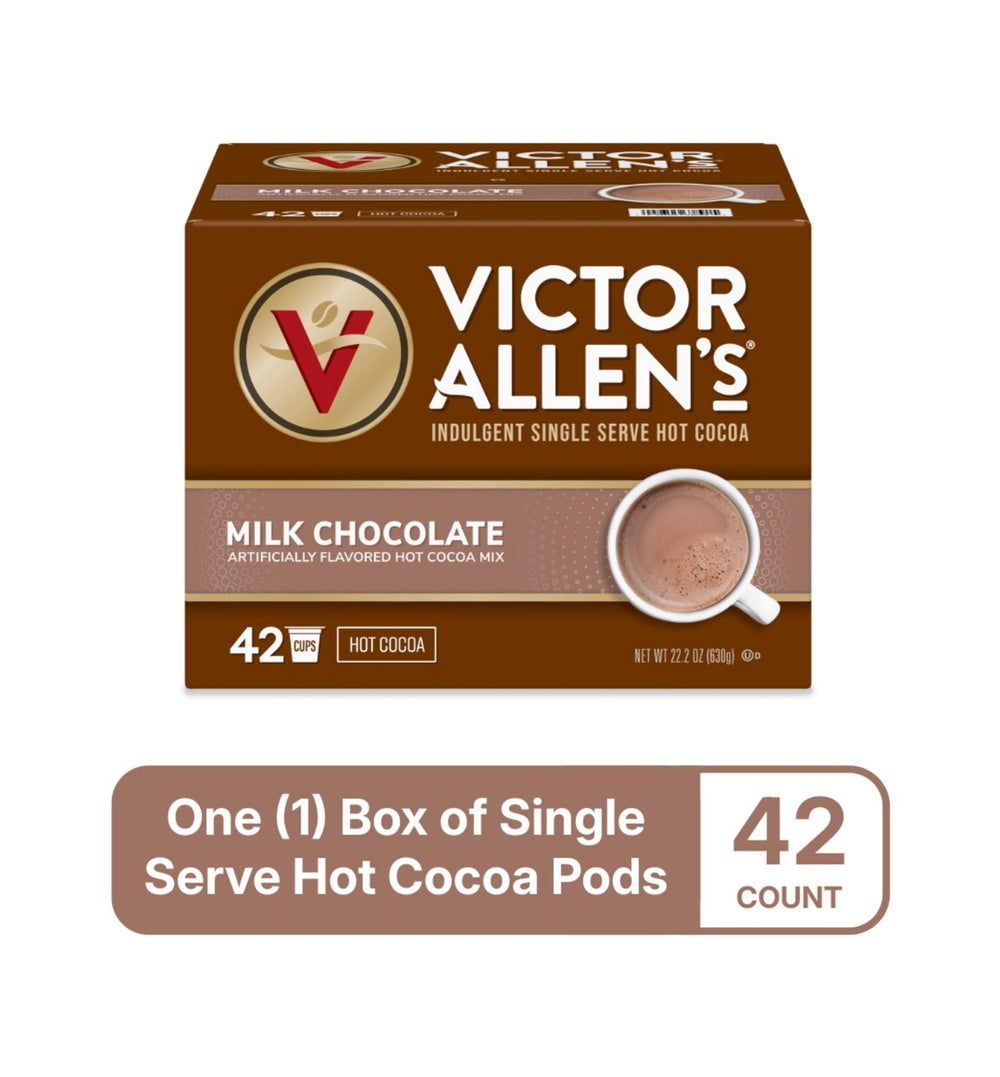 Victor Allen's chocolate servido en taza mostrando textura cremosa y disfrute inmediato