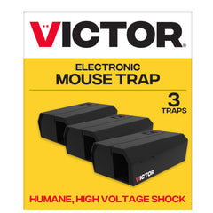 Victor front view of trap showing tunnel and covered design for discreet catching