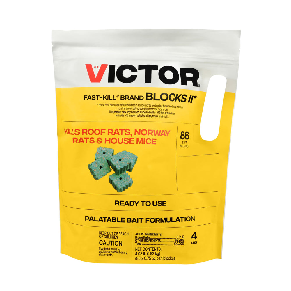 Victor hand wearing gloves placing a block showing safe handling practice