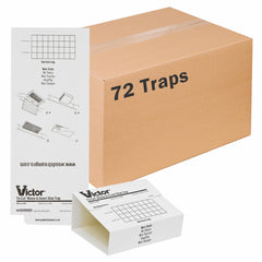 Victor front packaging showing 72-count pack and product benefits