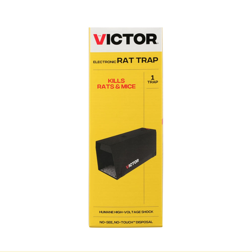 Victor product packaging box showing contents and ready-to-use convenience
