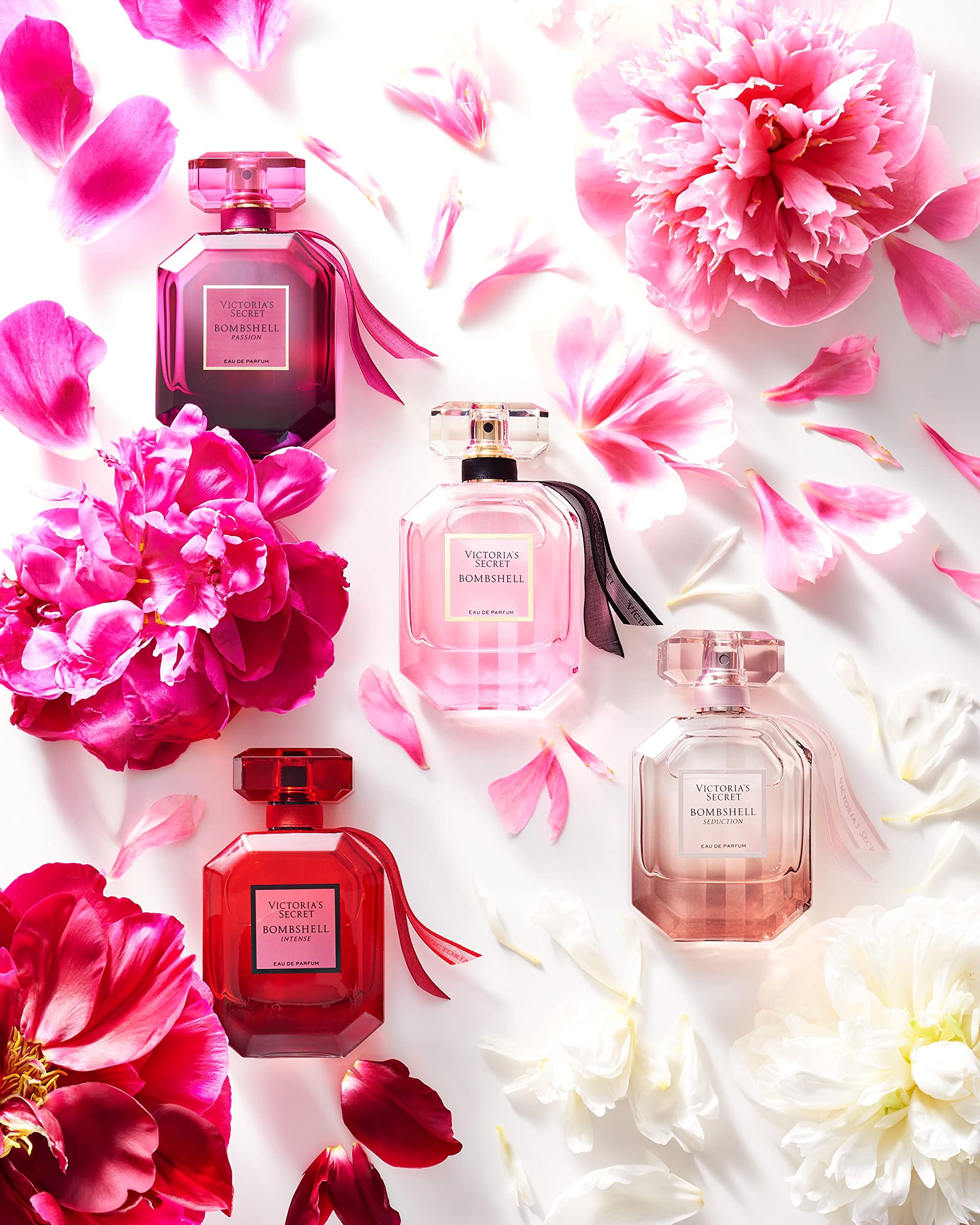Victoria's Secret producto en tocador para un estilo de vida fresco