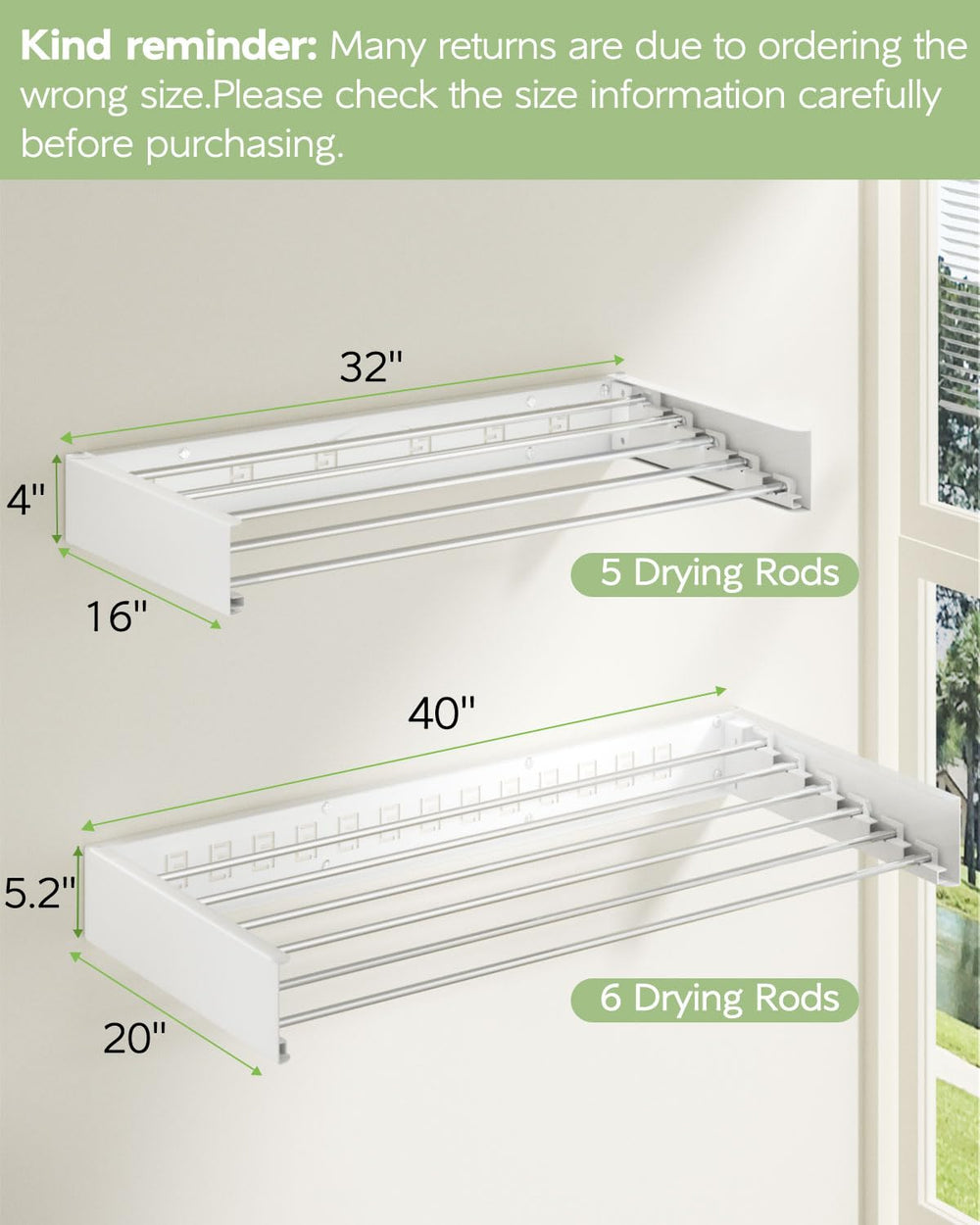 Vikaqi folded flat against wall demonstrating compact storage and unobstructed floor space