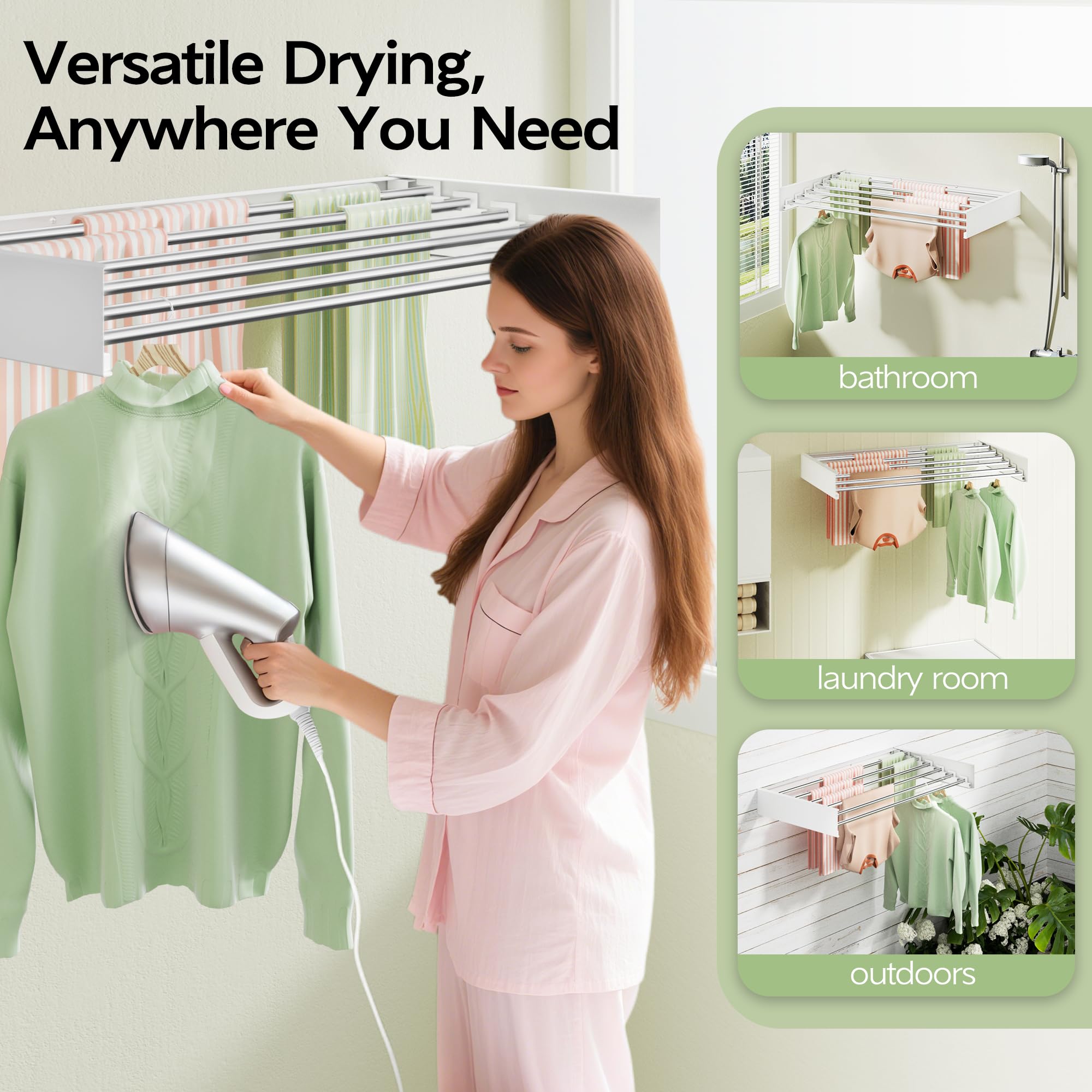 Vikaqi wall template and installation kit displayed for easy, accurate mounting