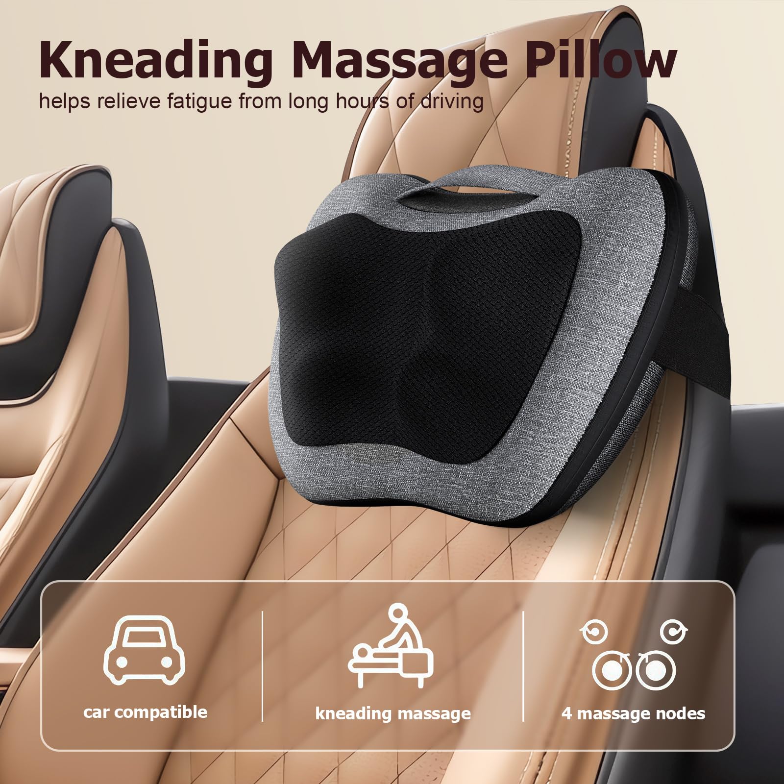 VIKTOR JURGEN side contour demonstrating fit to neck and lower back for targeted comfort
