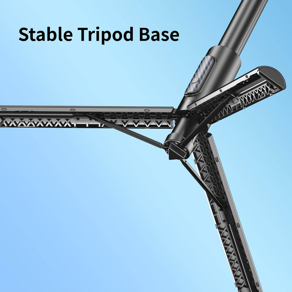 vimitty tripod holding phone in landscape mode for steady video recording