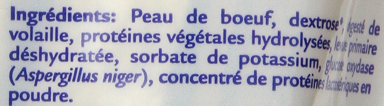 Virbac C.E.T. bolsa abierta mostrando masticables listos para uso diario