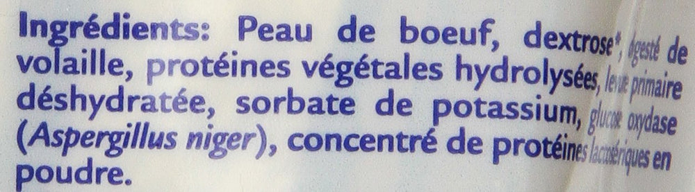 Virbac C.E.T. bolsa abierta mostrando masticables listos para uso diario