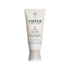VIRTUE frasco frontal mostrando tamaño y etiqueta para identificación rápida