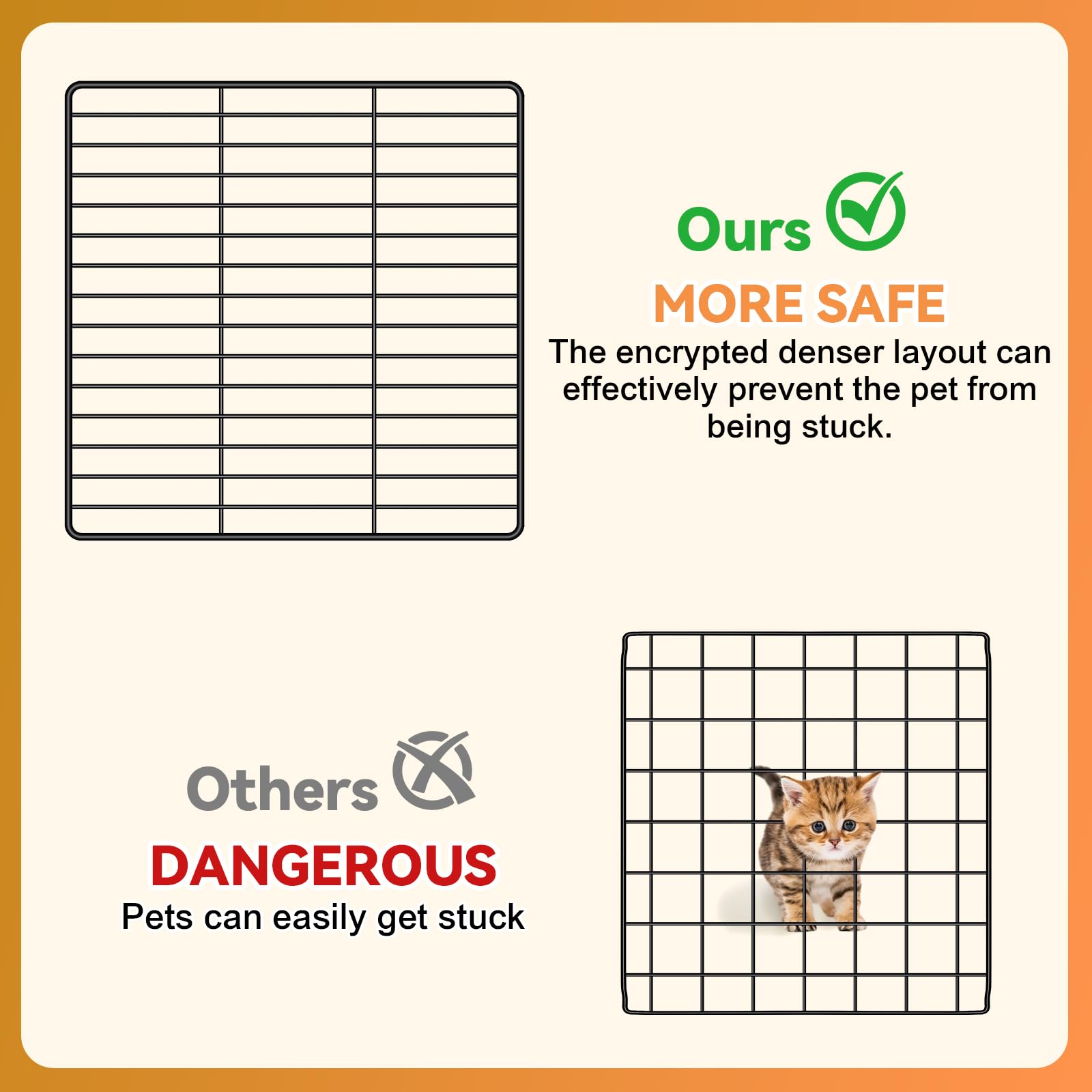 VISCOO comparación de escala con mano para ver dimensiones