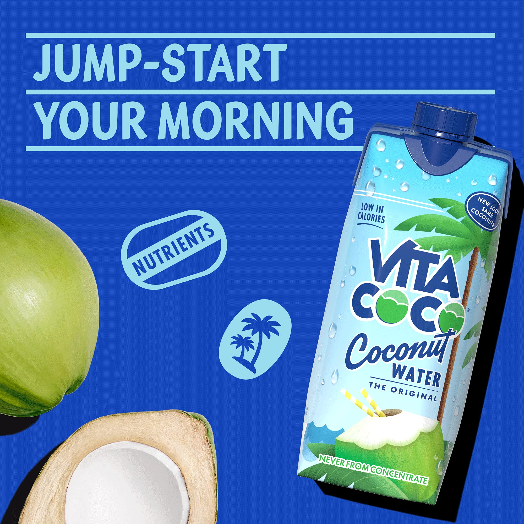 Vita Coco botellas en nevera listas para consumo y enfriamiento