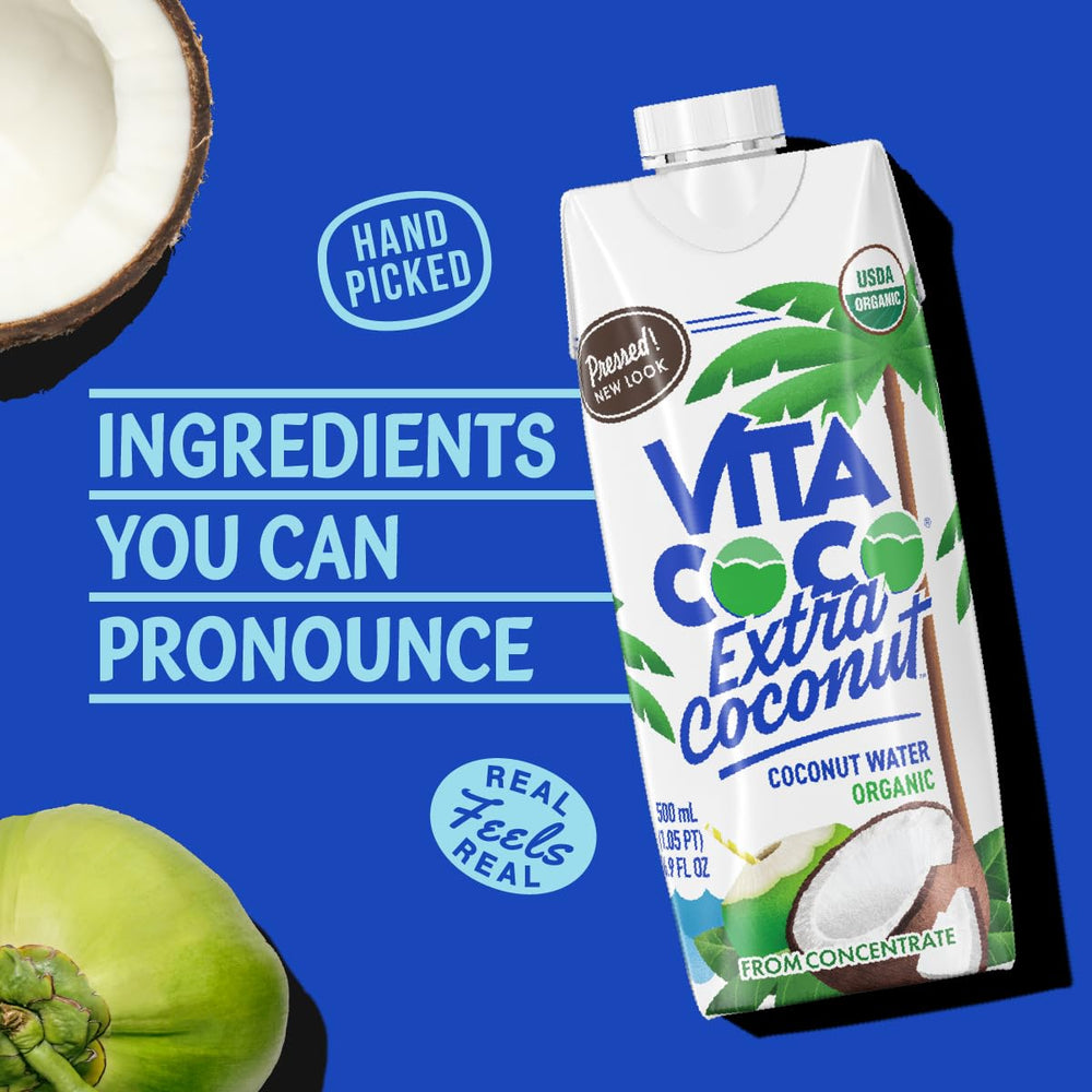 Vita Coco used in a blender smoothie showing creamy texture and natural flavor