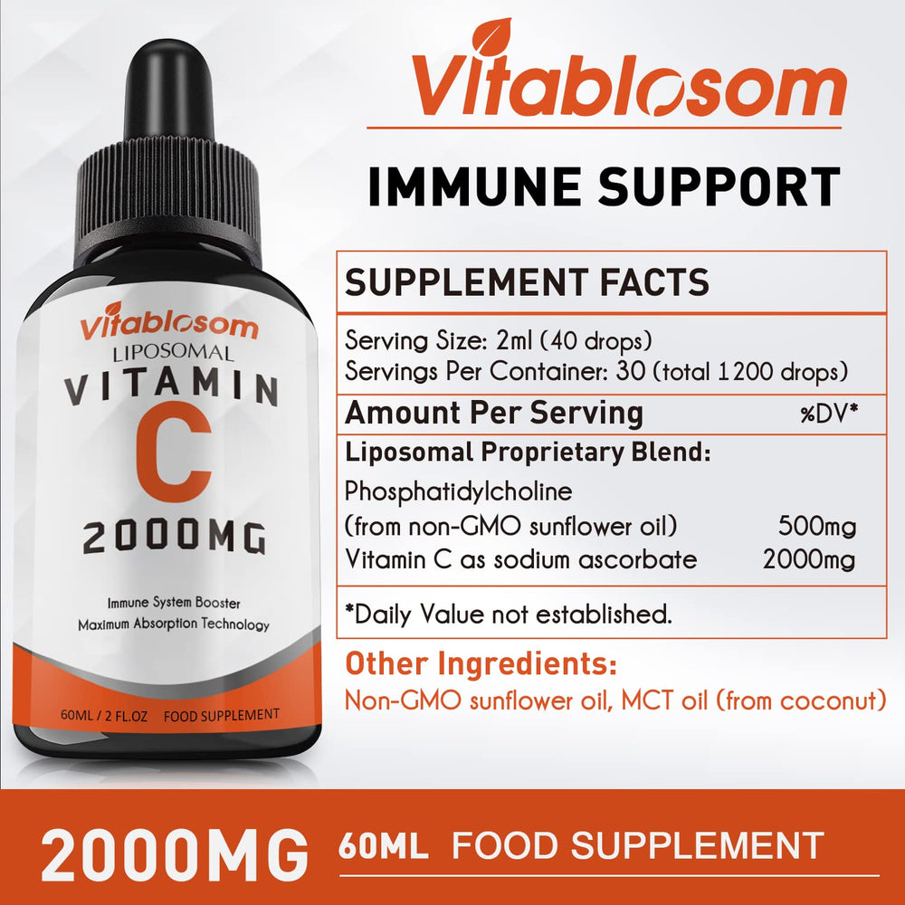 Vitablosom líquido mezclado en bebida para consumo cómodo y sabroso