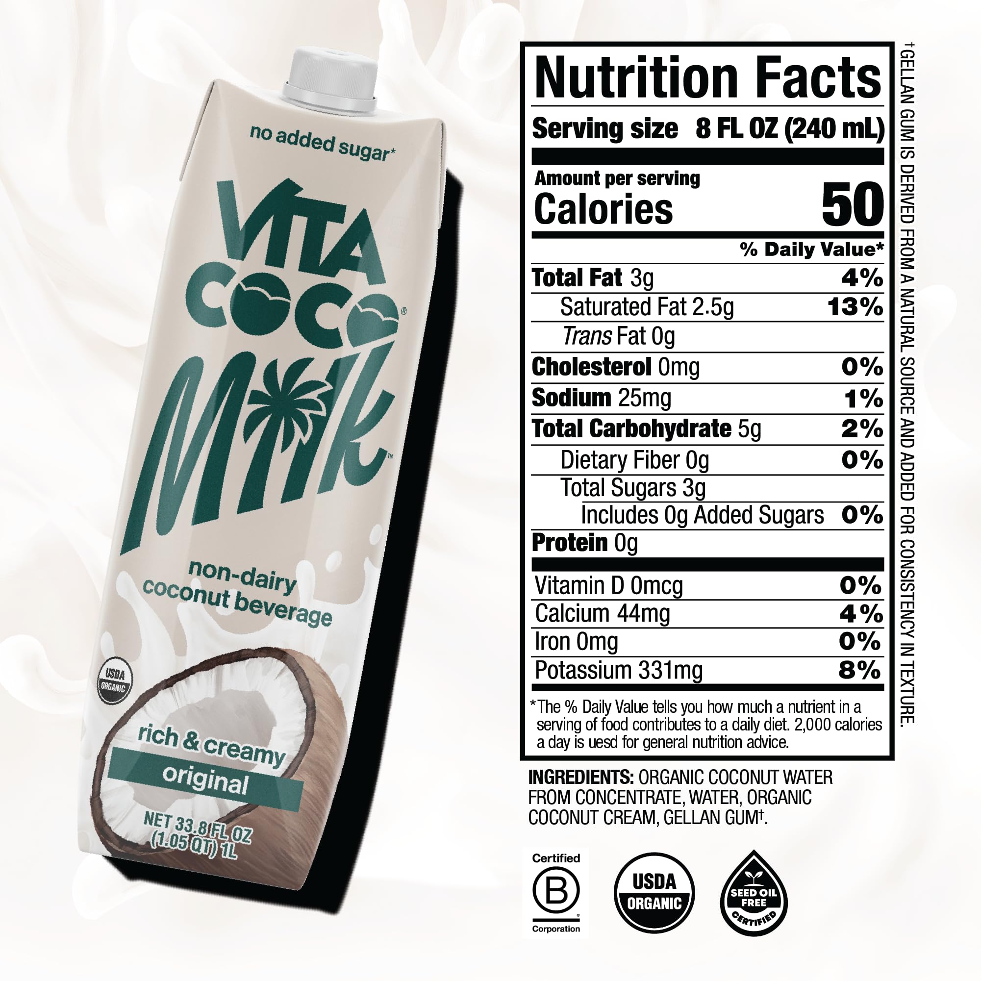 Vita Coco en encimera de cocina sugeriendo uso diario y conveniencia