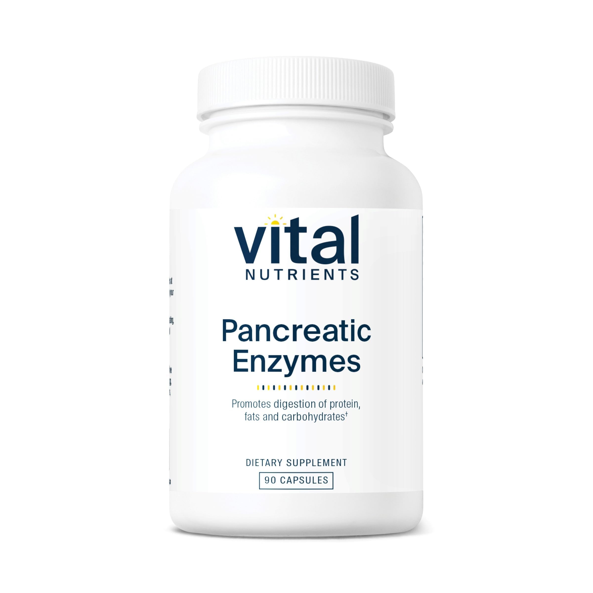 Vital Nutrients frente del envase mostrando diseño y cantidad, transmite confianza