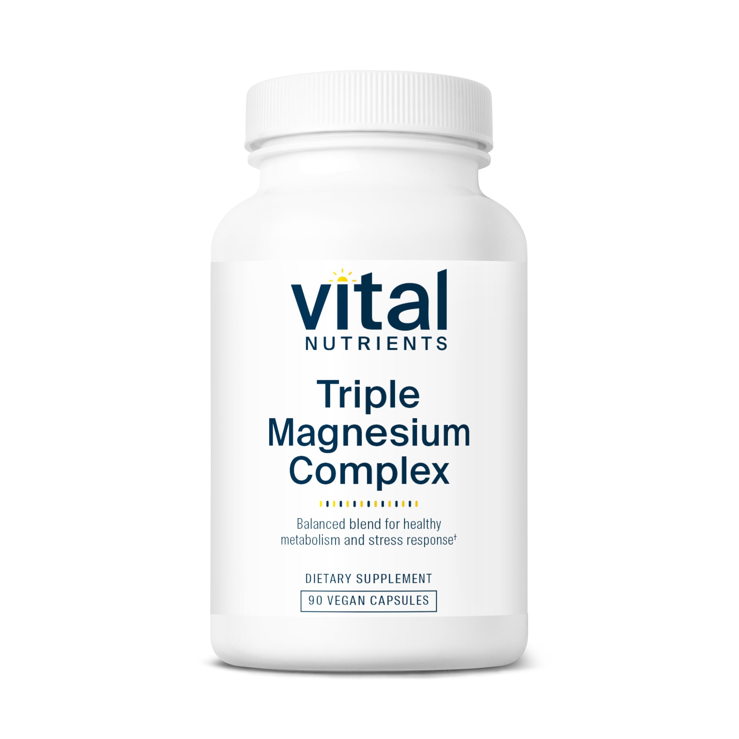 Vital Nutrients frente del envase mostrando la marca y beneficio vegano