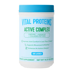 Vital Proteins bote frontal que muestra Active Complex y beneficios de movilidad