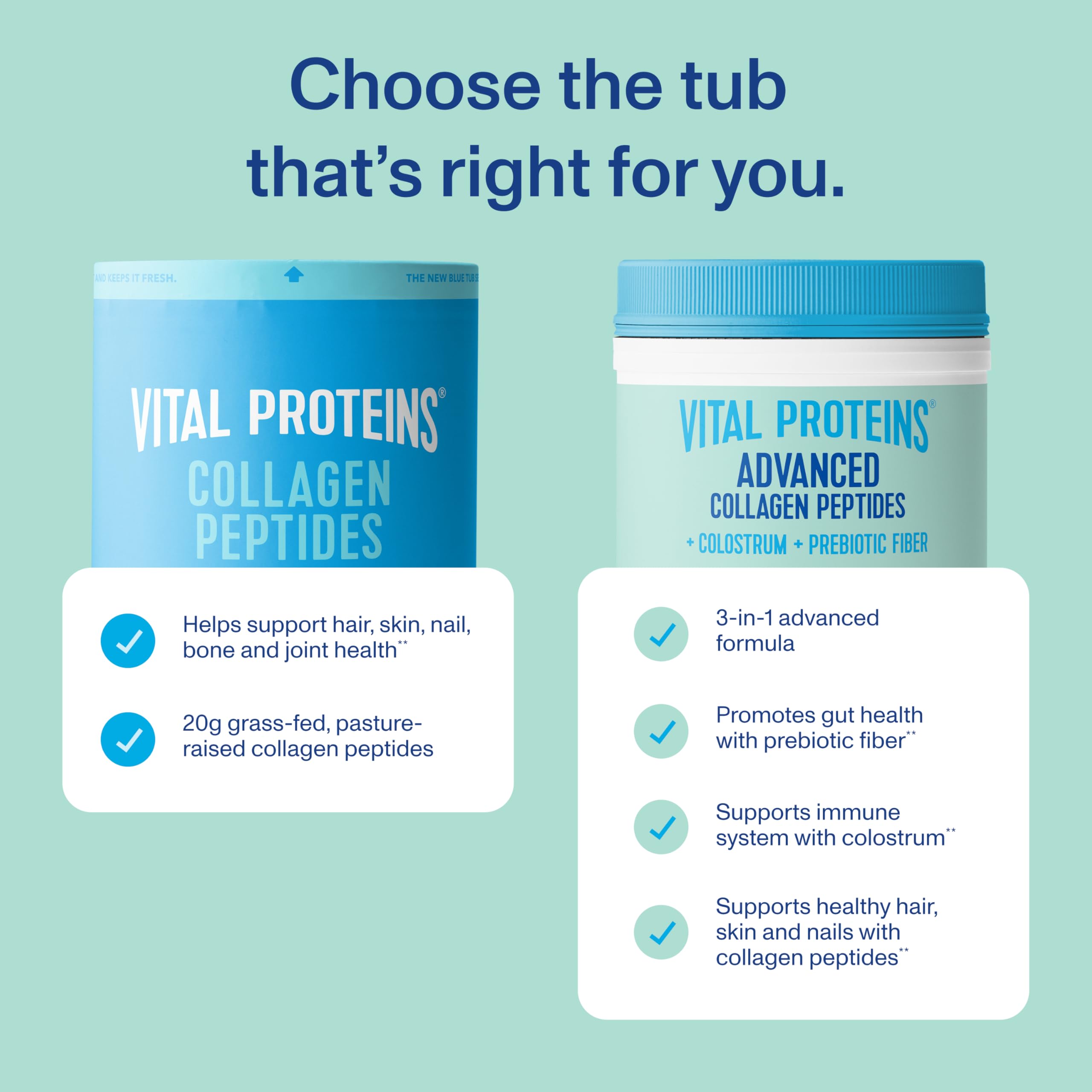 Vital Proteins mezcla en batido matutino para apoyo digestivo y piel