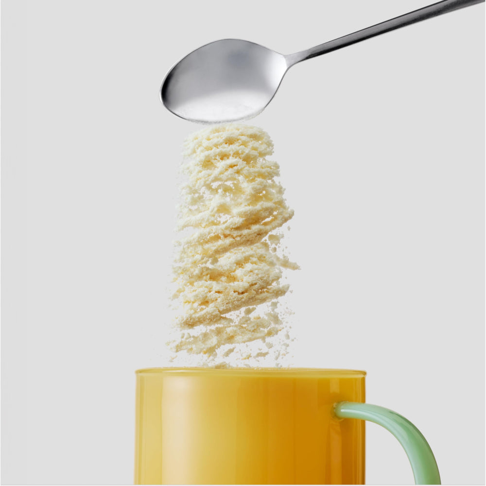 Vital Proteins incorporado en receta de avena demostrando uso culinario cotidiano