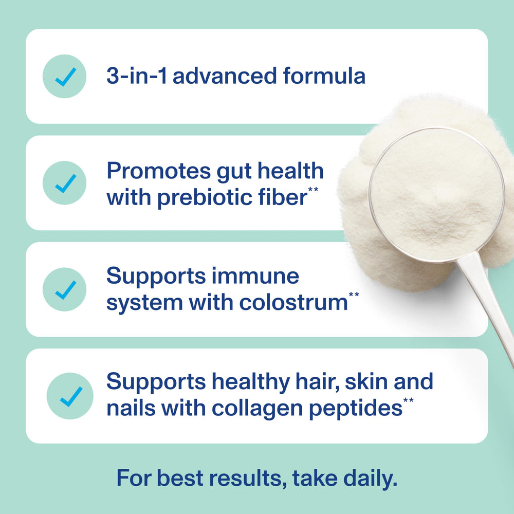 Vital Proteins polvos añadidos a yogur para una rutina nutritiva diaria