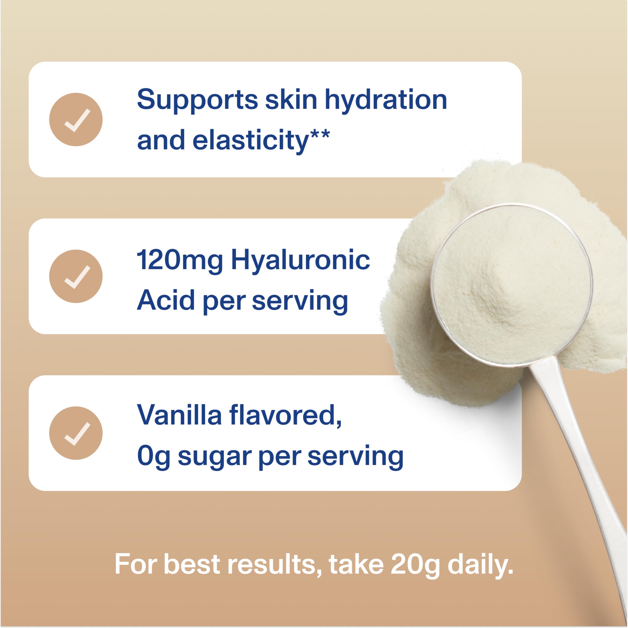 Vital Proteins añadido a un batido mostrando versatilidad y aporte proteico cómodo
