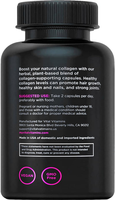 Vital Vitamins cabello brillante tras uso continuado del suplemento