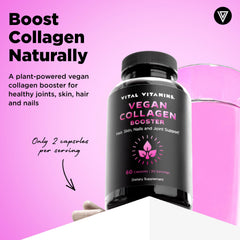 Vital Vitamins cápsulas en primer plano, fácil de tragar y sin azúcar