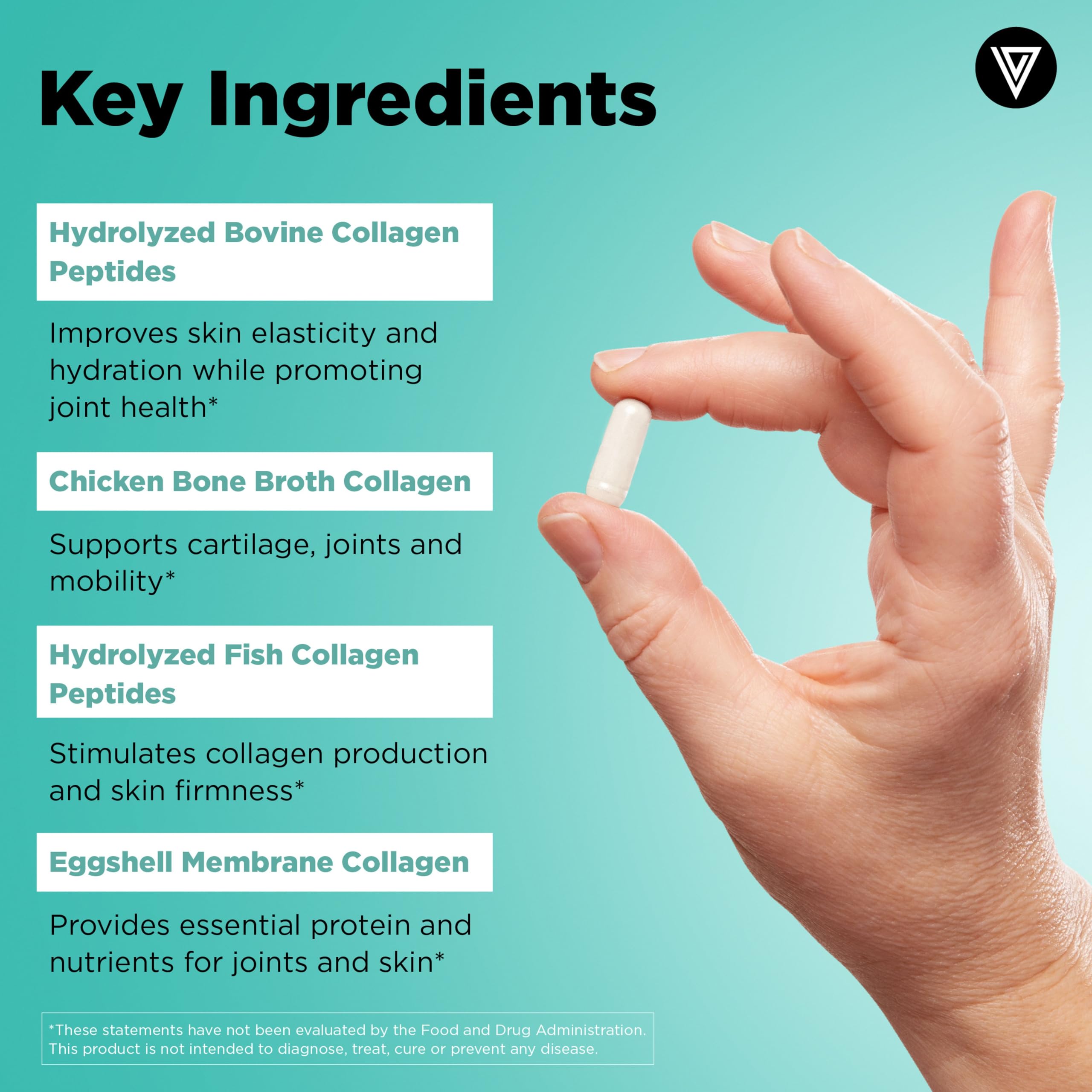 Vital Vitamins ingredientes: fuentes bovina marina pollo y huevo explicadas