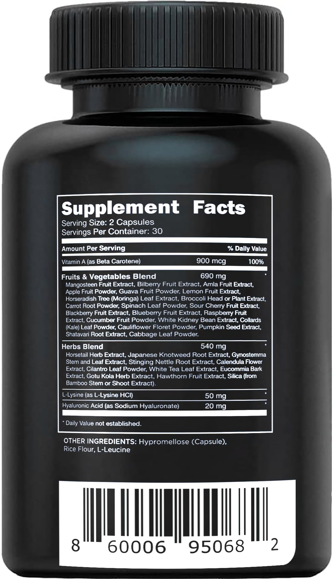 Vital Vitamins embalaje sostenible y conciencia ambiental