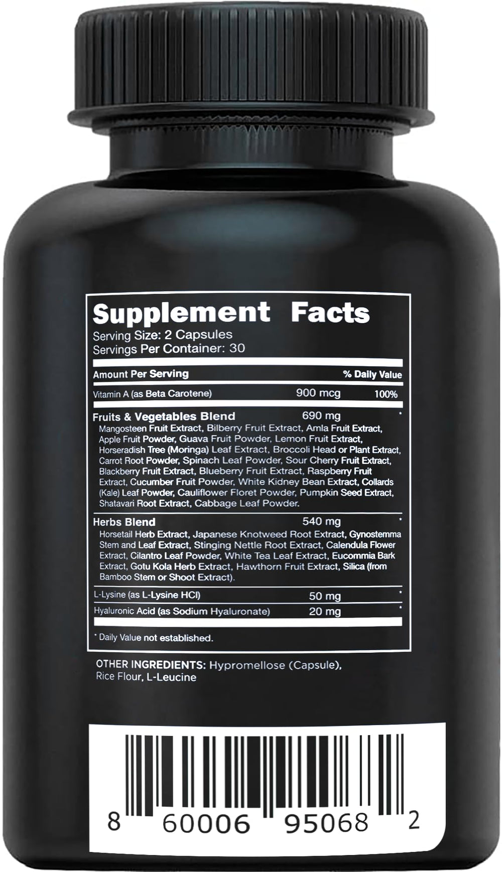 Vital Vitamins embalaje sostenible y conciencia ambiental