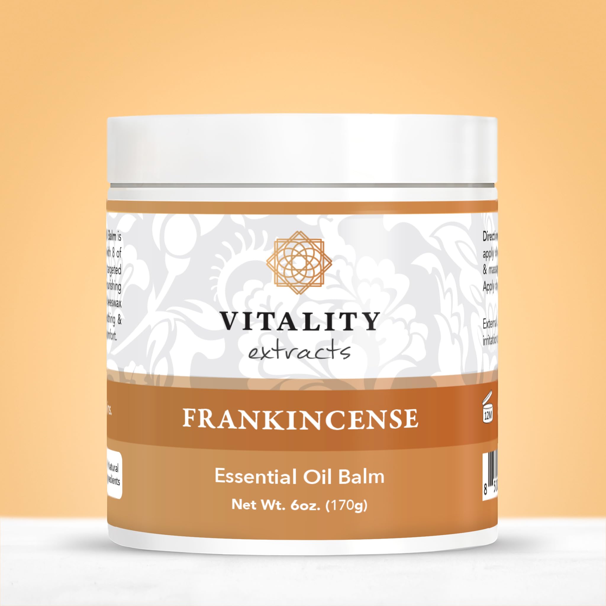 Vitality frasco en ambiente relajante ilustrando aroma y bienestar