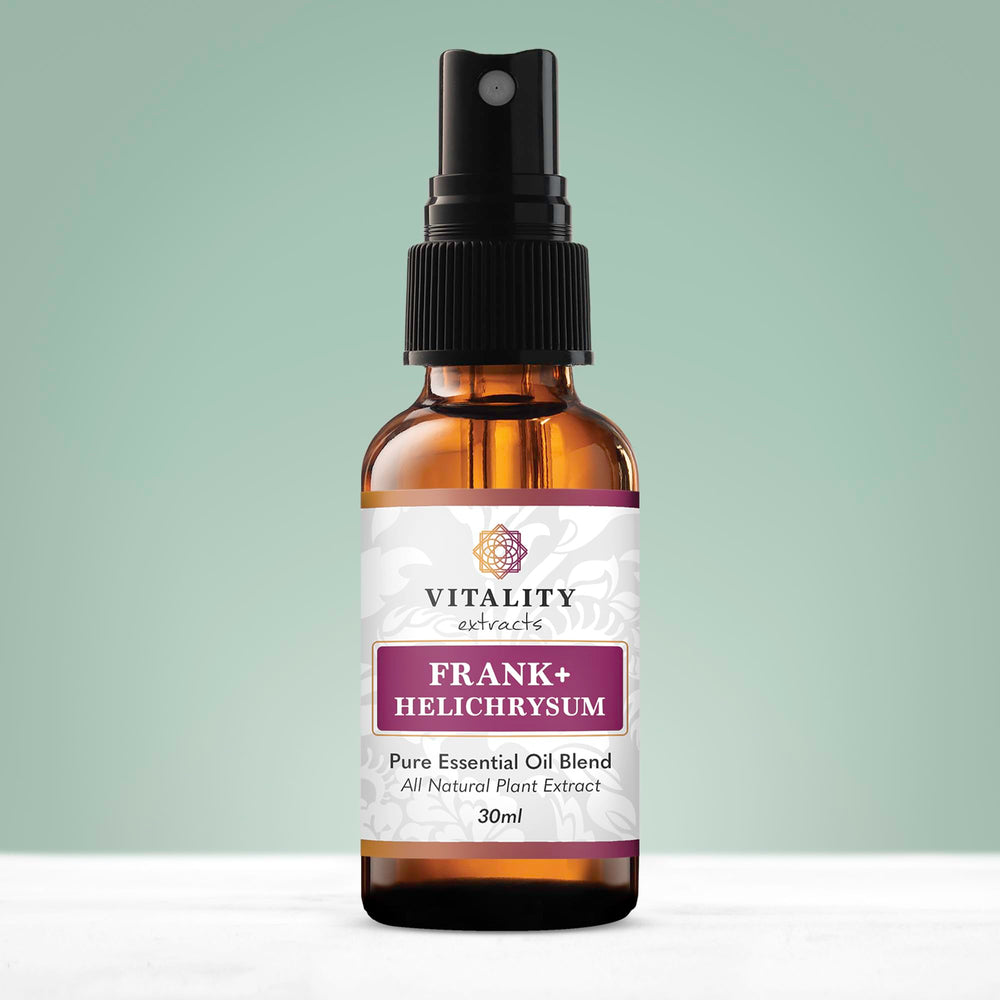 Vitality producto en escena tipo spa creando ambiente relajante