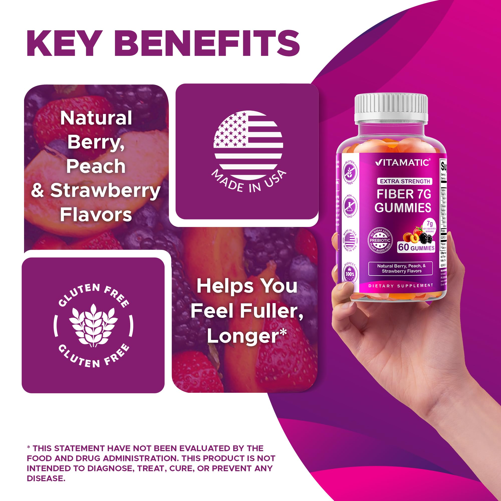 Vitamatic etiqueta nutricional enfocada para verificar ingredientes y trazabilidad