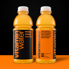 vitaminwater etiqueta y detalles nutricionales legibles, confirma vitaminas incluidas