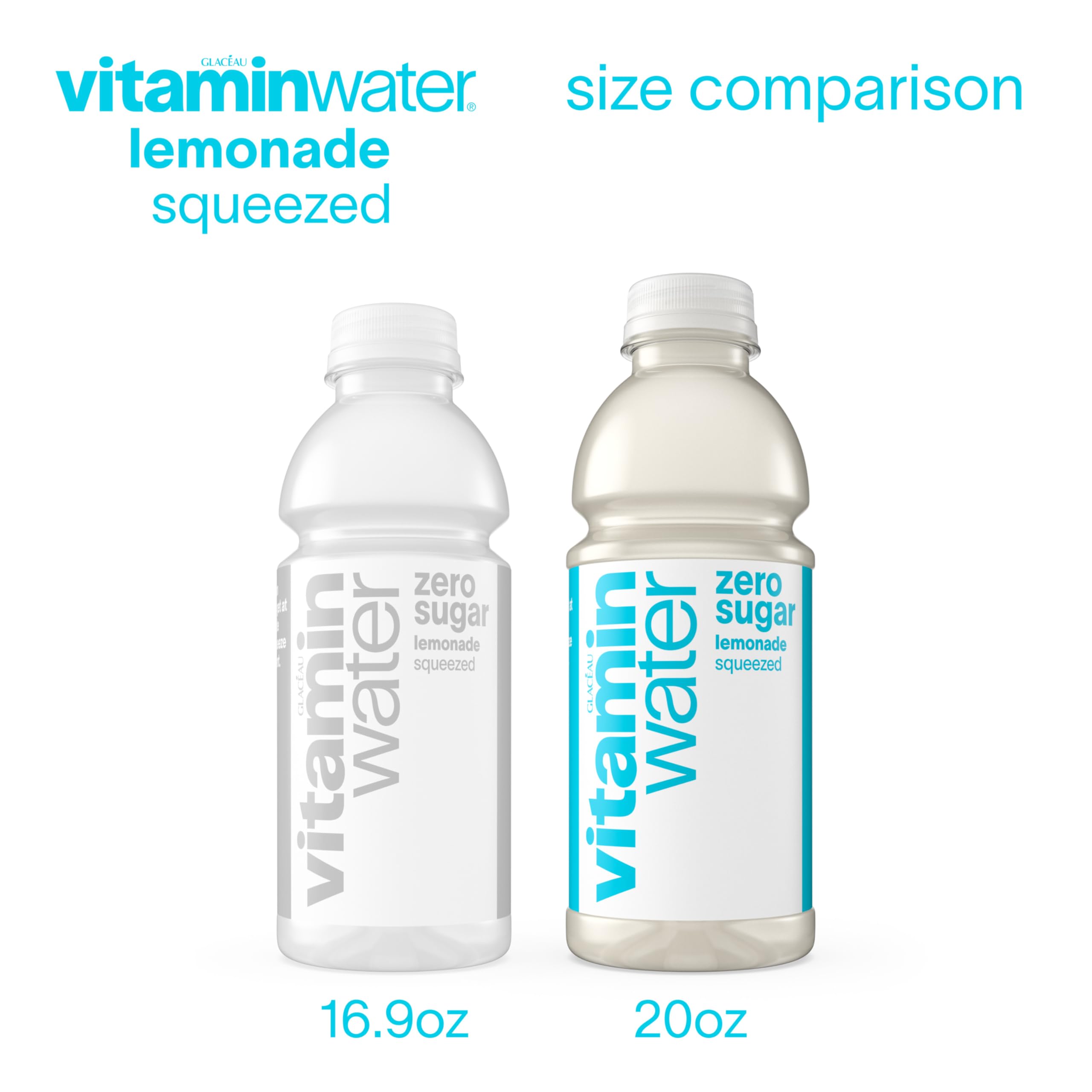 vitaminwater botellas en refrigerador listas para beber y mantener frías