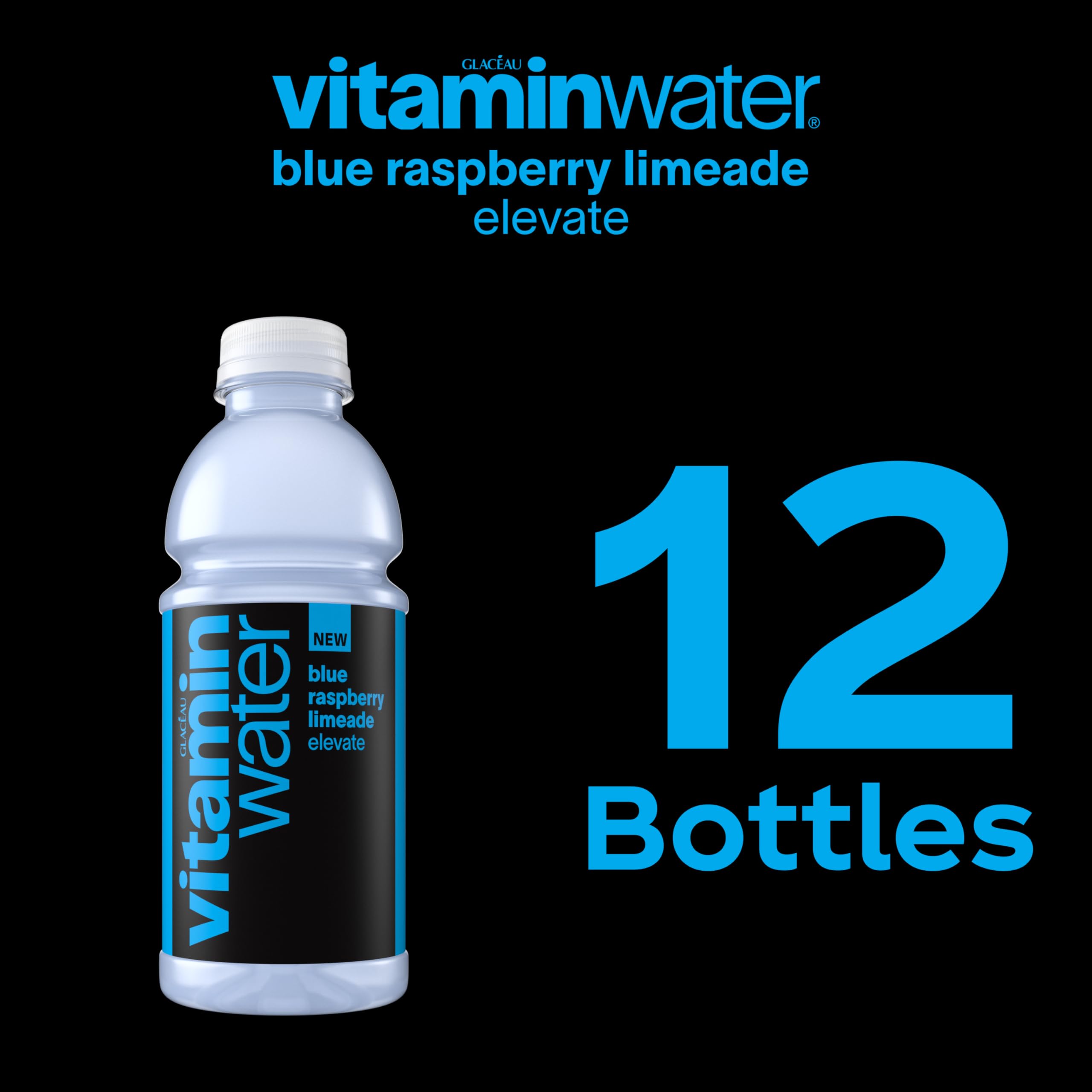 vitaminwater botella junto a equipo de ejercicio sugiriendo hidratación post-entreno